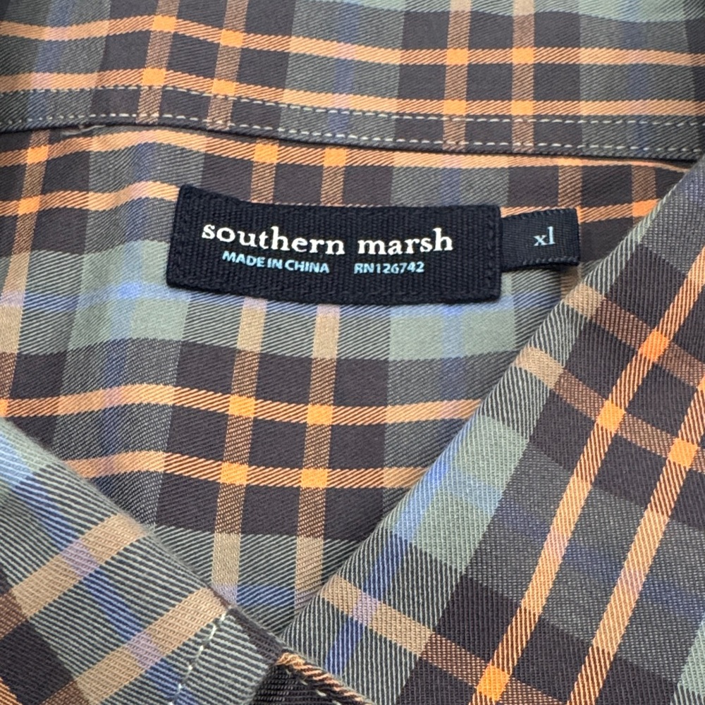 Southern Marsh Men's Checkered Shirt -